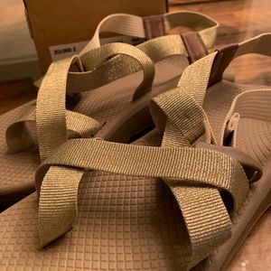 Metallic Gold Chacos Size 9